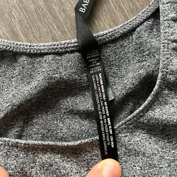 Babaton Sleeveless Pepper Grey Tank Top - Picture 6 of 8